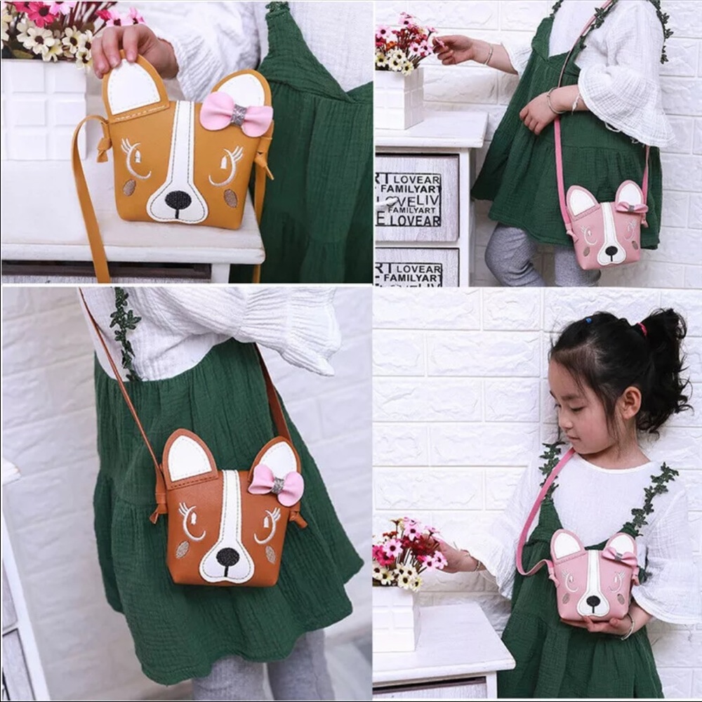 Little Girls Puppy Purse - Picture 5 of 5